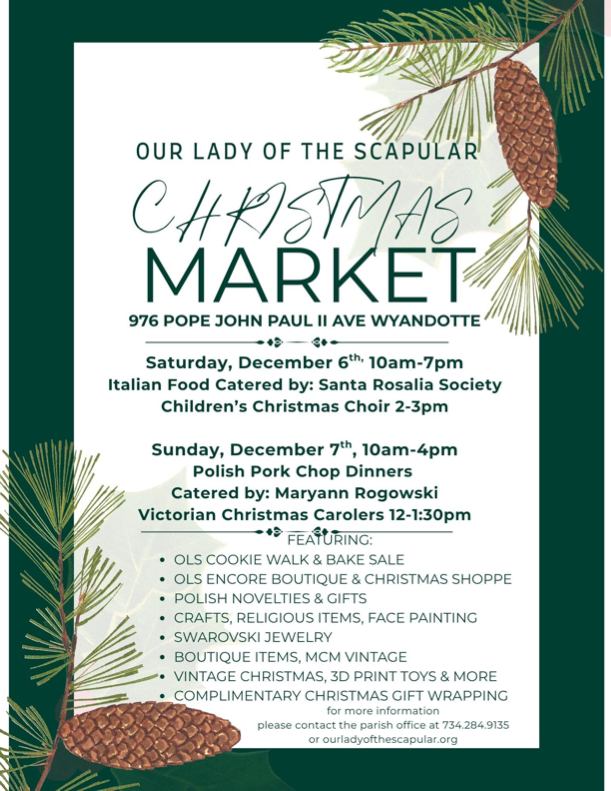 Flyer with more details.